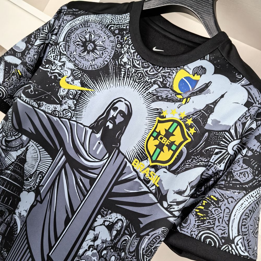 Brazil Chirst The Redeemer Special Football shirt