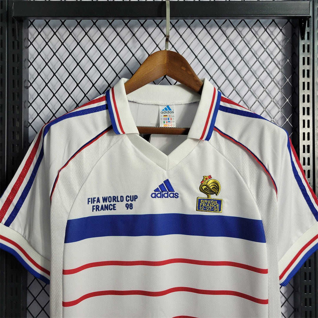 France Away Football shirt 1998