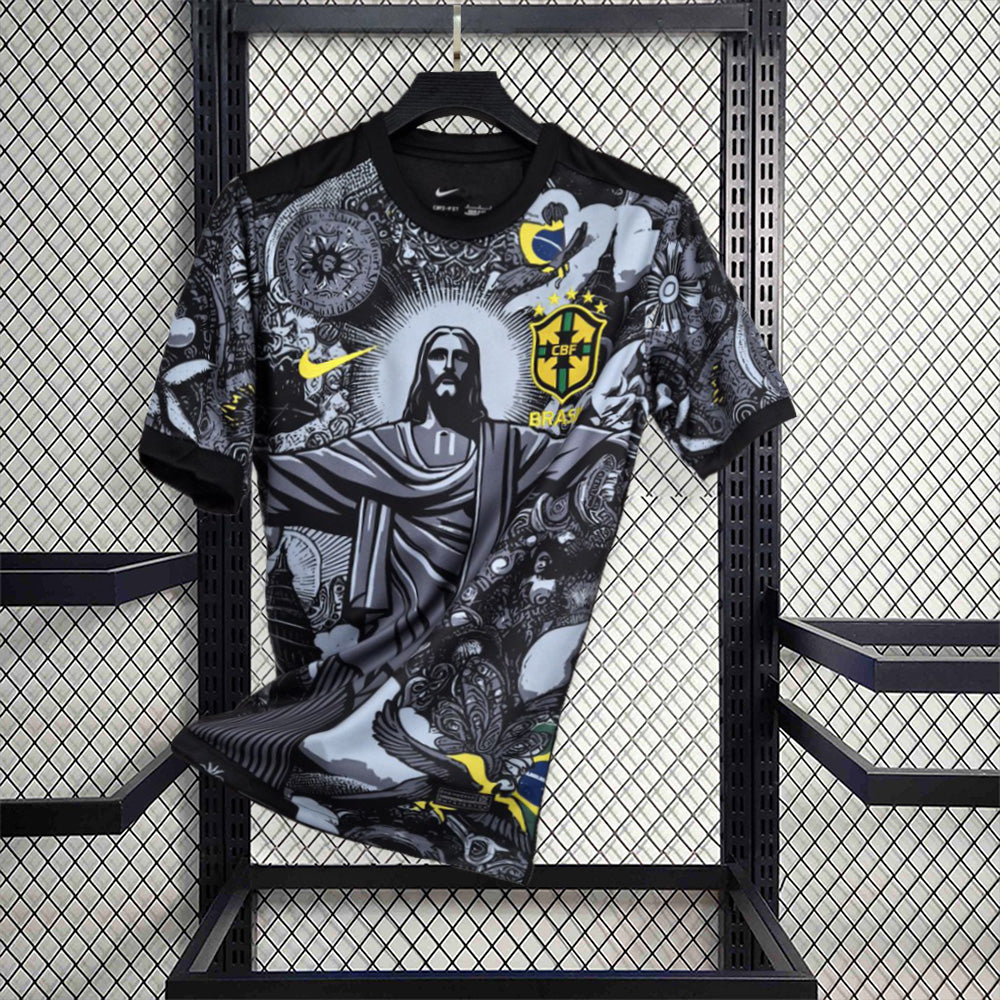 Brazil Chirst The Redeemer Special Football shirt