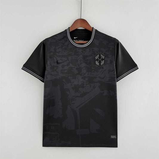 Brazil all balck Special Football shirt