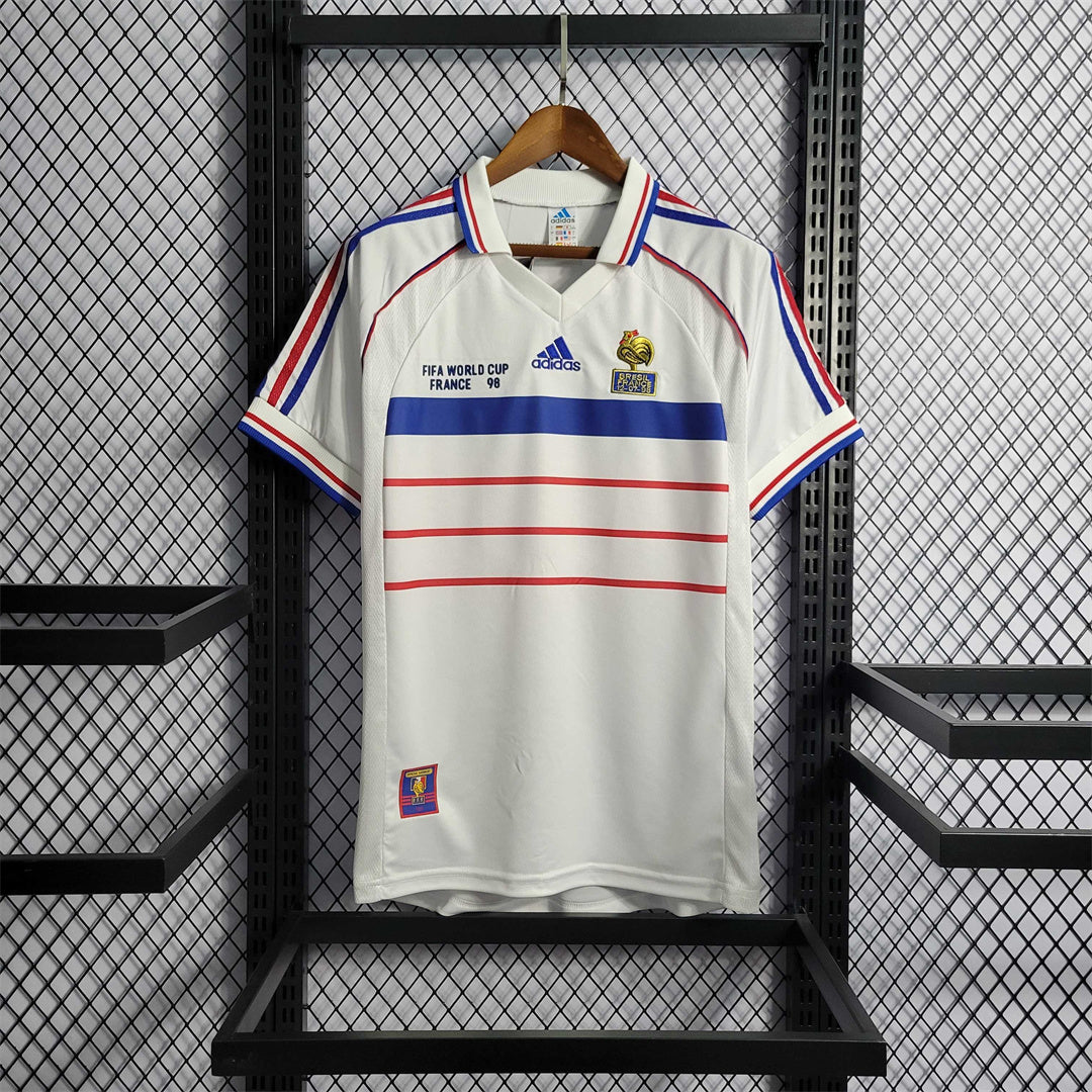 France Away Football shirt 1998