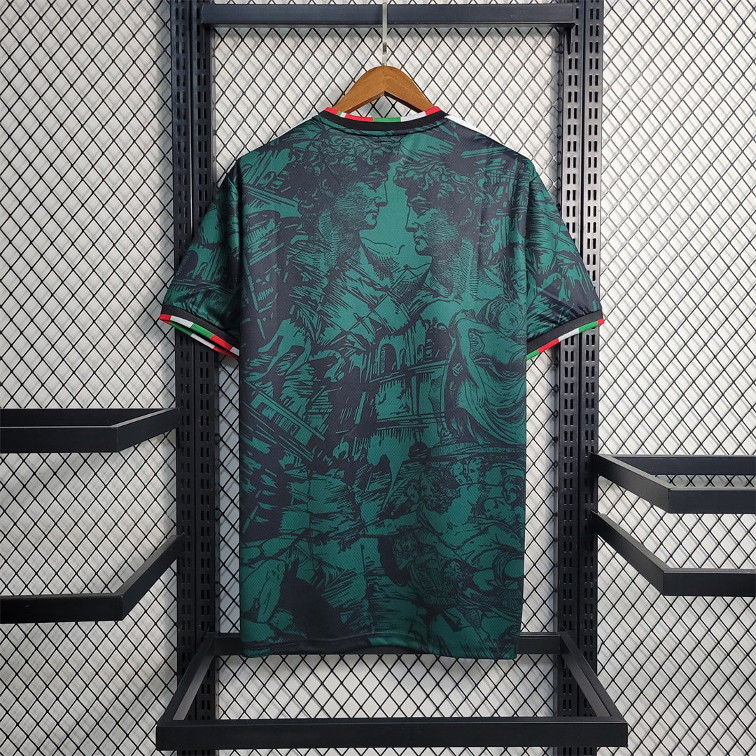 Italy Green Special Football shirt