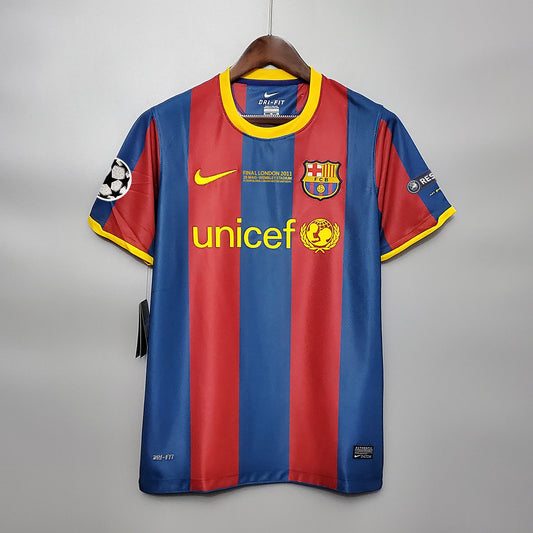FC Barcelona Home Champions League Final Football shirt 2010/11