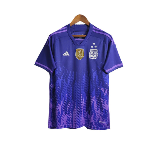 Argentina Away World Cup Football shirt 2022
