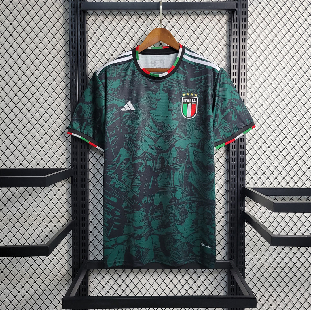 Italy Green Special Football shirt