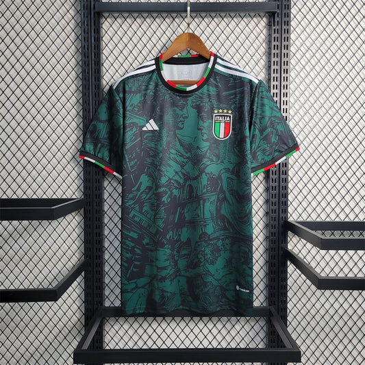 Italy Green Special Football shirt