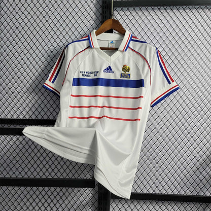 France Away Football shirt 1998
