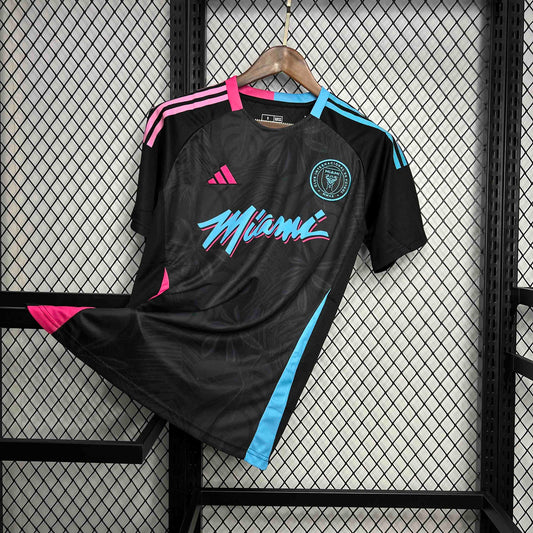Inter Miami Black Beach Special Football shirt